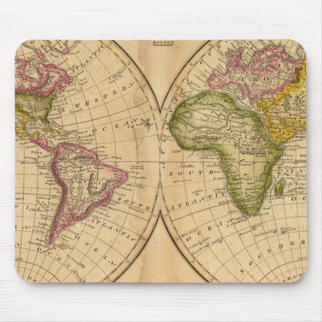 World by Worcester Mouse Mat (Front)