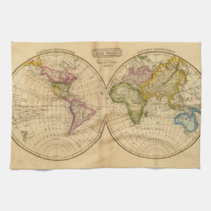 World by Worcester Tea Towel