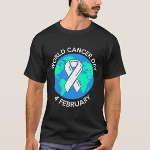 World Cancer Day 4. February 3  T-Shirt