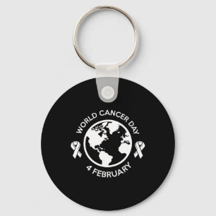 World Cancer Day 4. February 4  Key Ring