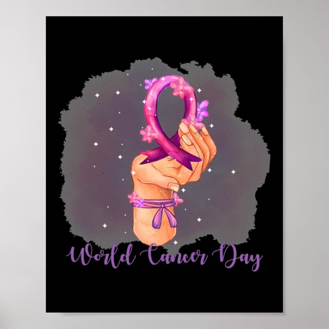 World Cancer Day 4th February 3 Poster (Front)