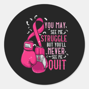 World Cancer Day  Cancer Awareness Gift Ideas 2 Classic Round Sticker