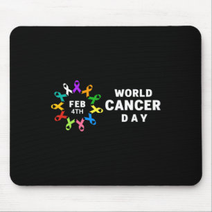 World Cancer Day - Cancer Awareness Mouse Mat