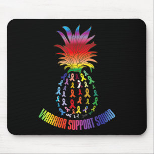 World cancer day Support Squad Cancer Survivor Pin Mouse Mat