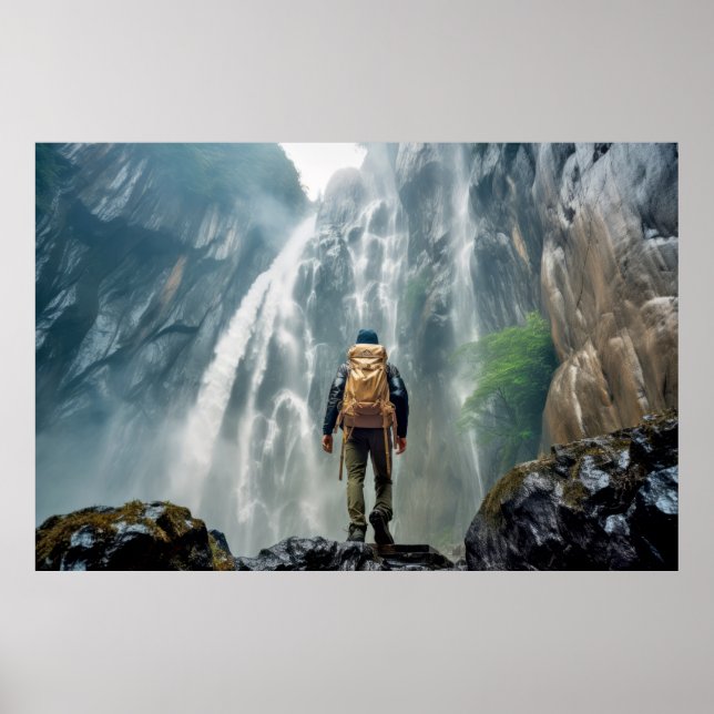World Challenge Outdoors Adventure Explore Nature Poster (Front)