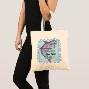 World Champion fishing Grandpa Tote Bag