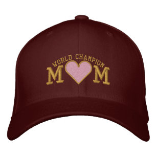 WORLD CHAMPION Heart design Embroidered Hat