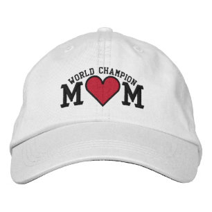 WORLD CHAMPION Heart design Embroidered Hat