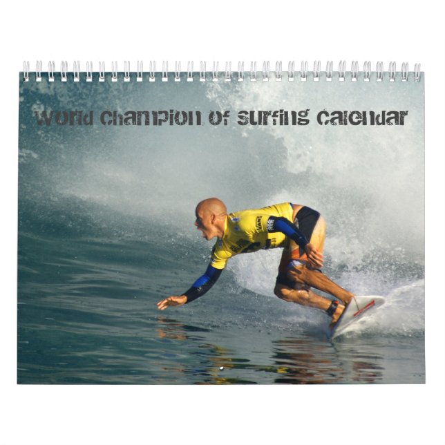 World Champion of Surfing 11x  Calendar (Cover)