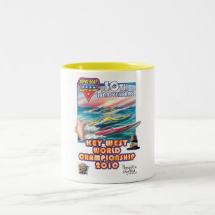 world championship  mug. Two-Tone coffee mug