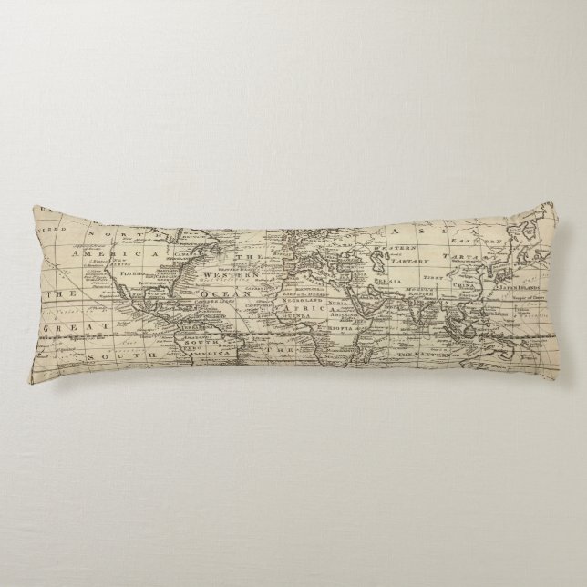 World Chart Body Cushion (Front)