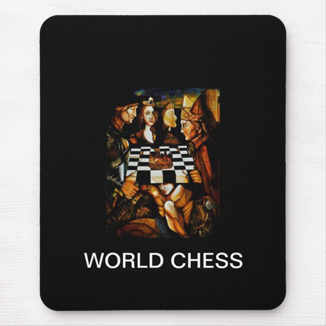 WORLD CHESS, MOUSEPAD (Front)
