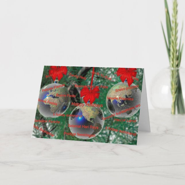 World Christmas Card (Front)