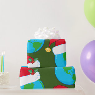 World Christmas Wrapping Paper