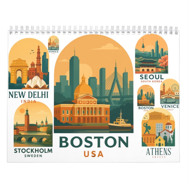 World Cities 2022 Travel Calendar  (Cover)