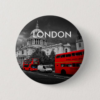 World Cities - London 6 Cm Round Badge