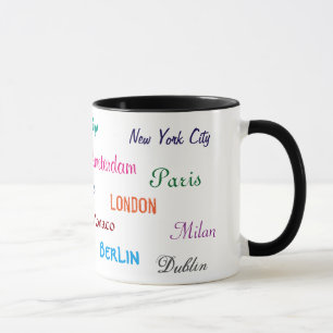 World Cities Mug