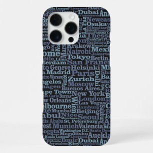 World Cities phone cases