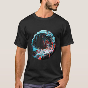 World City Circle Of Life Optimistic Fun Abstract T-Shirt