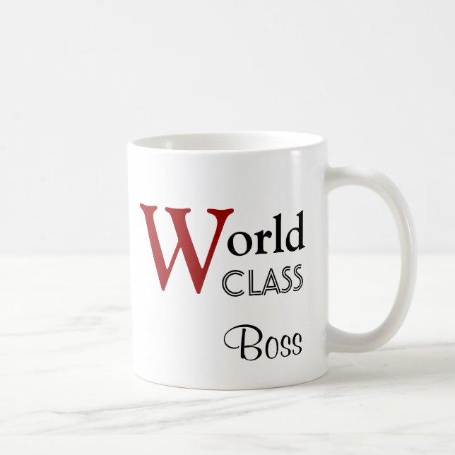 World Class Boss You're the Best G501 Coffee Mug (Right)