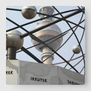 world clock television tower Berlin