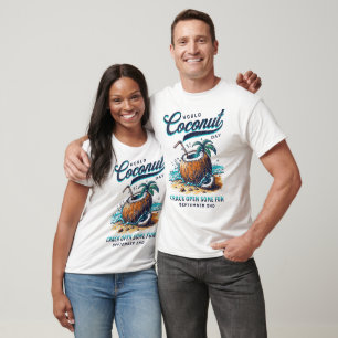 World Coconut Day, crack open some fun T-Shirt