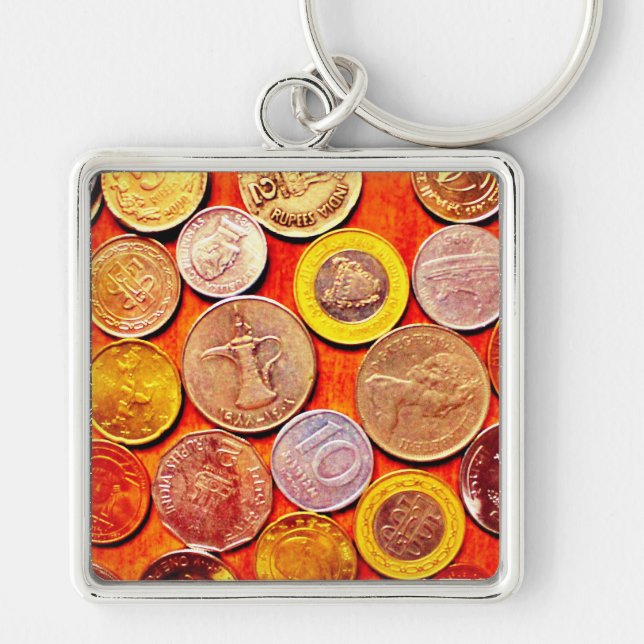 World Coins Key Ring (Front)