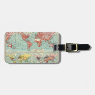 World - commerce. luggage tag