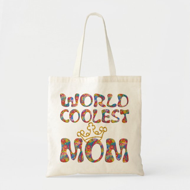 World Coolest Mum Tote Bag (Front)