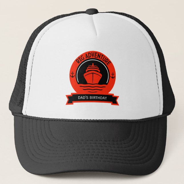 World Cruise Trucker Hat (Front)