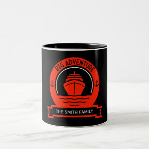 World Cruise Two-Tone Coffee Mug