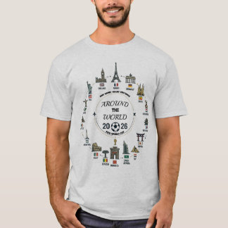 World Culture Football T-Shirt 2026