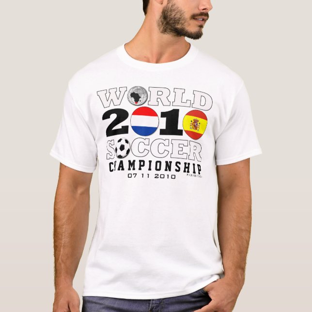 World Cup 2010 Finals Netherlands Spain T-Shirt 1 (Front)