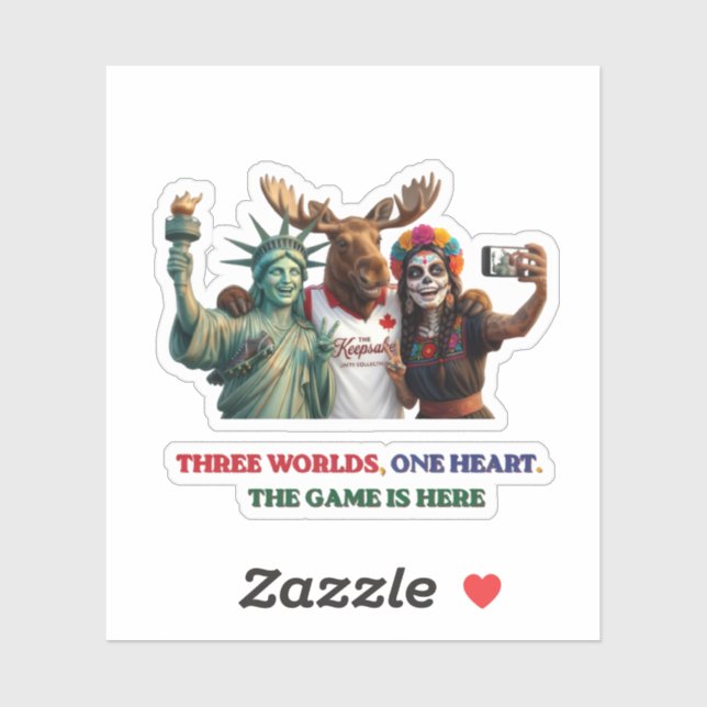 World Cup 2026 Unity Sticker (Sheet)