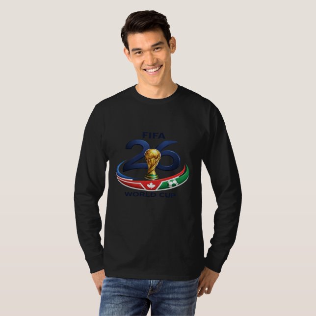  World Cup Canada Soccer Trophy Graphic Tee (Front Full)