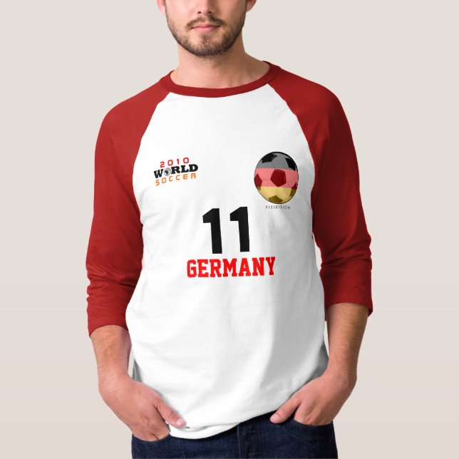 World Cup Germany #11 Klose T-Shirt  Both Sides (Front)