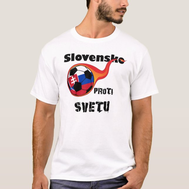 World Cup - Slovakia Versus The World T-Shirt (Front)