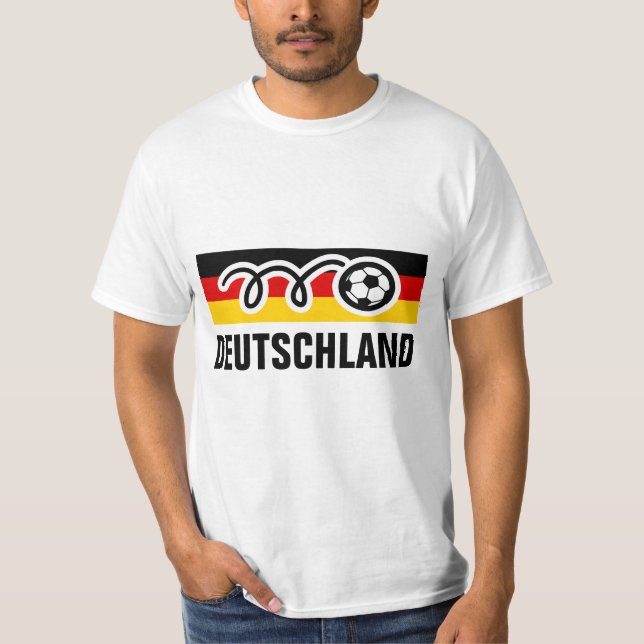 World cup soccer fan shirt | Deutschland Germany (Front)