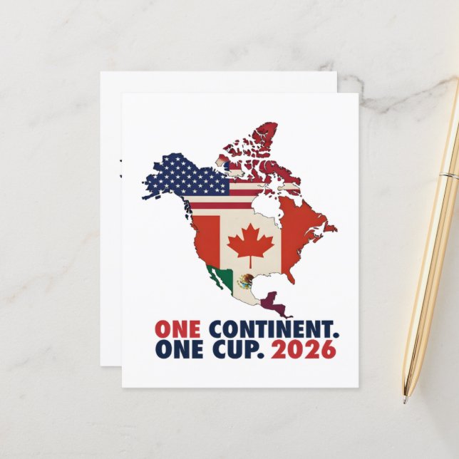 World Cup USA Canada Mexico (Front/Back In Situ)