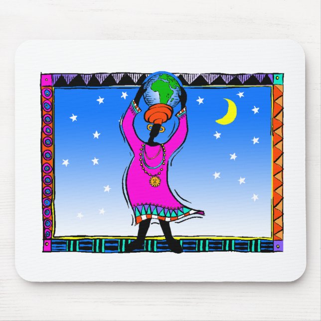 World Dance Mouse Mat (Front)