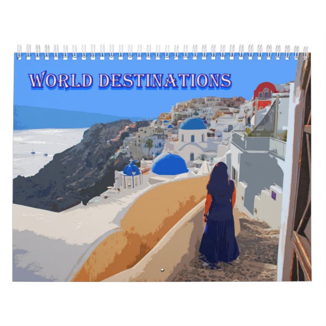 world destinations calendar (Cover)