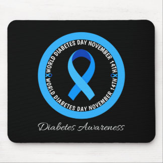 World Diabetes Day 2023 Type 1 Type 2 Diabetes Mouse Mat