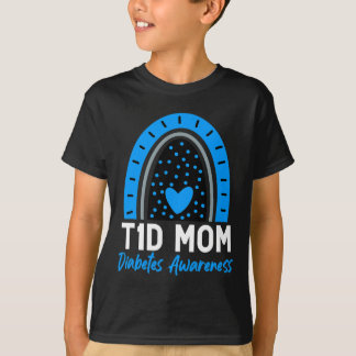 World Diabetes Day Clothes T1D Type 1 Diabetes Mum T-Shirt