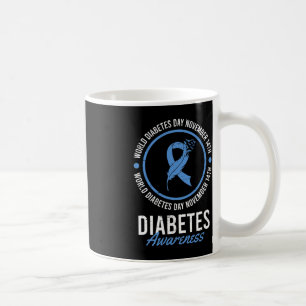 World Diabetes Day November Disease Awareness Insu Coffee Mug
