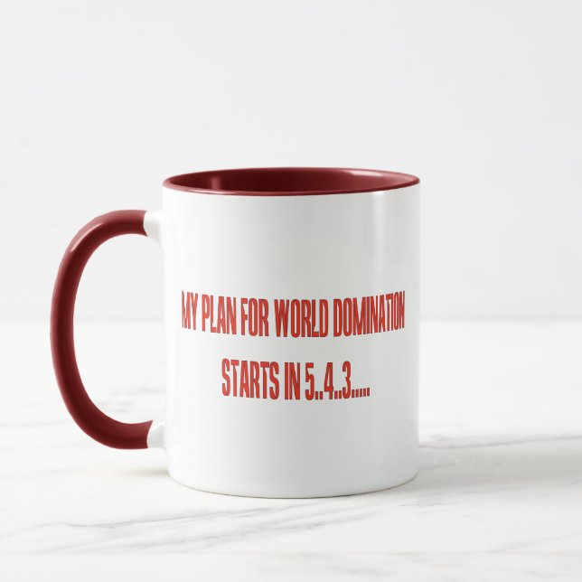 World Domination Mug (Left)