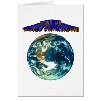World Domination Planet Earth Dark Humour