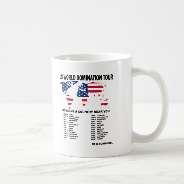World Domination Tour Coffee Mug (Right)
