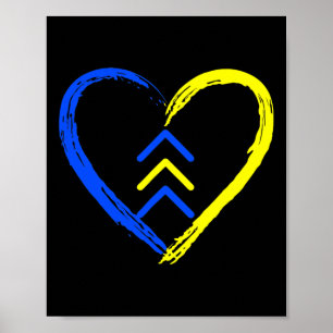 World Down Syndrome Awareness Day Love 3 Arrows Poster