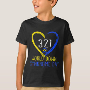 World Down Syndrome Awareness Day Love 3 T-Shirt