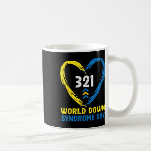 World Down Syndrome Day Arrows 321 Awareness Women Coffee Mug
